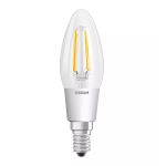 Osram Superstar Classic LED E14 Kaars Filament Helder 4W 470lm - 822-827 Dim To Warm | Dimbaar - Vervangt 40W