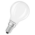 Ledvance Classic LED E14 Peer Mat 2.5W 470lm - 827 Zeer Warm Wit | Dimbaar - Vervangt 40W