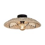 Good&Mojo Plafondlamp Andros Natural/Wit | Geschikt voor 1x E27 