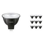 Voordeelpak 10x Philips Master LED Spot GU5.3 MR16 7.5W 621lm 36D - 927 Zeer Warm Wit | Beste Kleurweergave - Dimbaar - Vervangt 50W