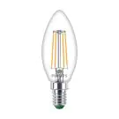 Philips Master Ultra Efficient LED E14 Kaars Filament Helder 2.3W 485lm - 827 Zeer Warm Wit | Vervangt 40W