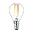 Philips Master Ultra Efficient LED E14 Peer Filament Helder 2.3W 485lm - 827 Zeer Warm Wit | Vervangt 40W