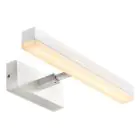 Nordlux Otis 40 Wandlamp Aluminium Wit 14W 1300lm 930 Warm Wit | IP44 - Beste Kleurweergave - 3Step Dimbaar