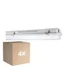 Voordeelpak 4x Ledvance LED Vochtbestendig Behuizing MT Gen 3 IP65 | Geschikt voor 2x150cm LED Buis