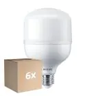 Voordeelpak 6x Philips TrueForce Core LED E27 HPL/HPI/SON G3 Mat 30W 4000lm 180D - 840 Koel Wit | Vervangt 125W